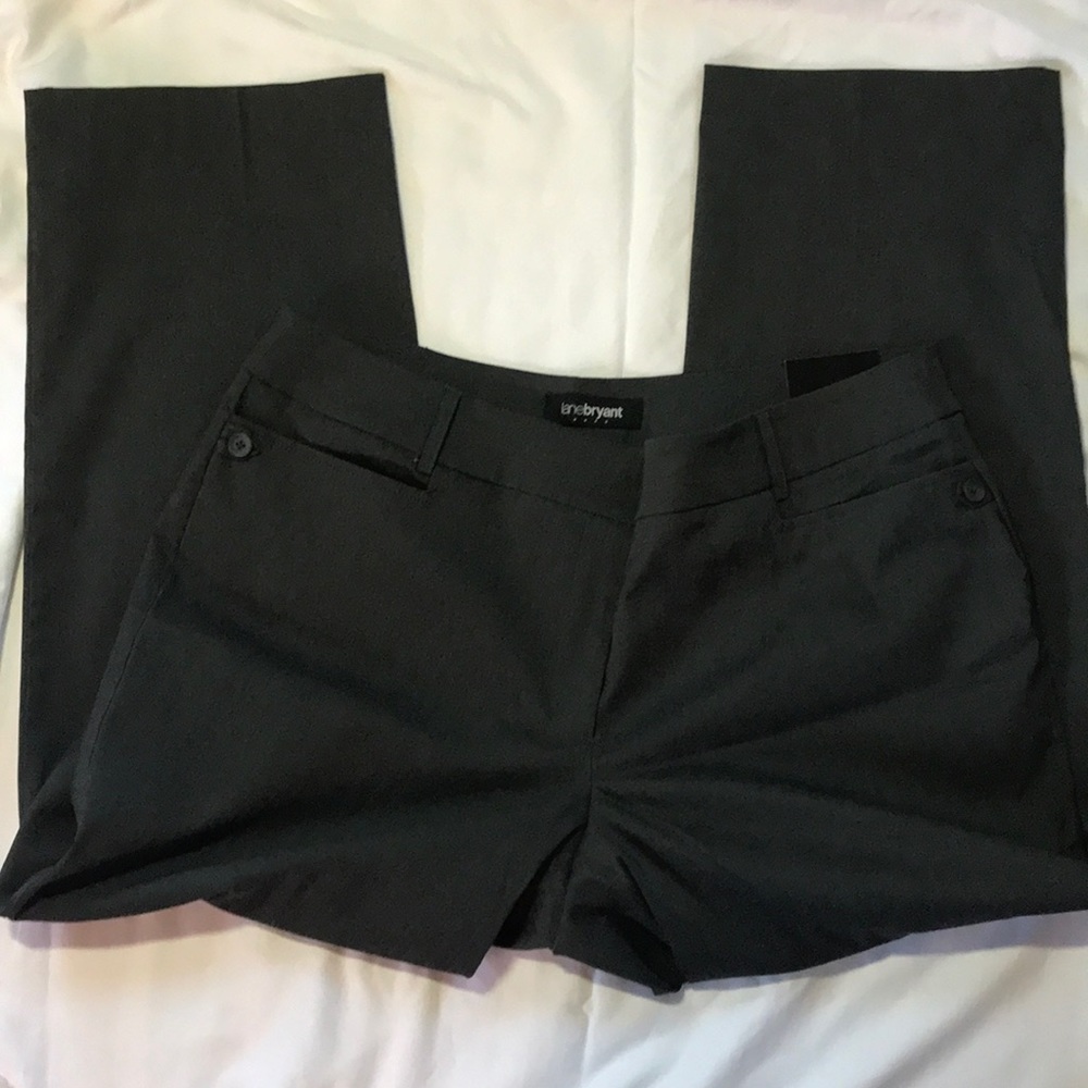 NWT Lane Bryant Madison trouser grey 18P